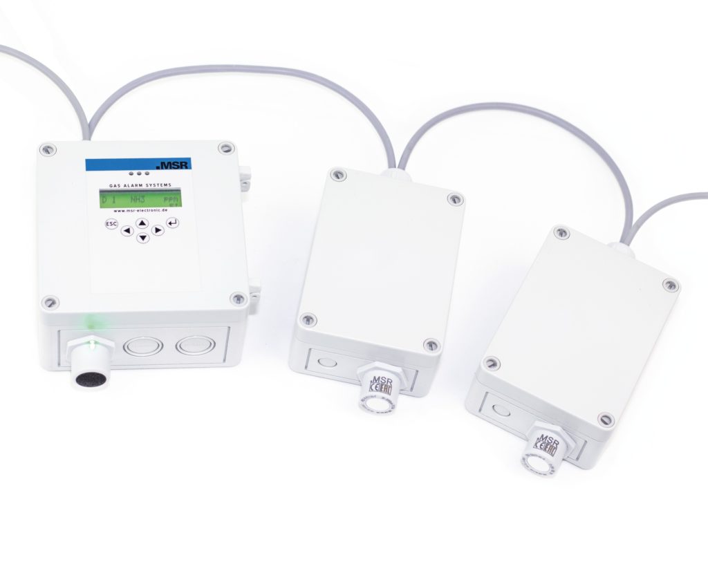 Compact Controller from MSR-Electronic GmbH for stationary gas detection systems