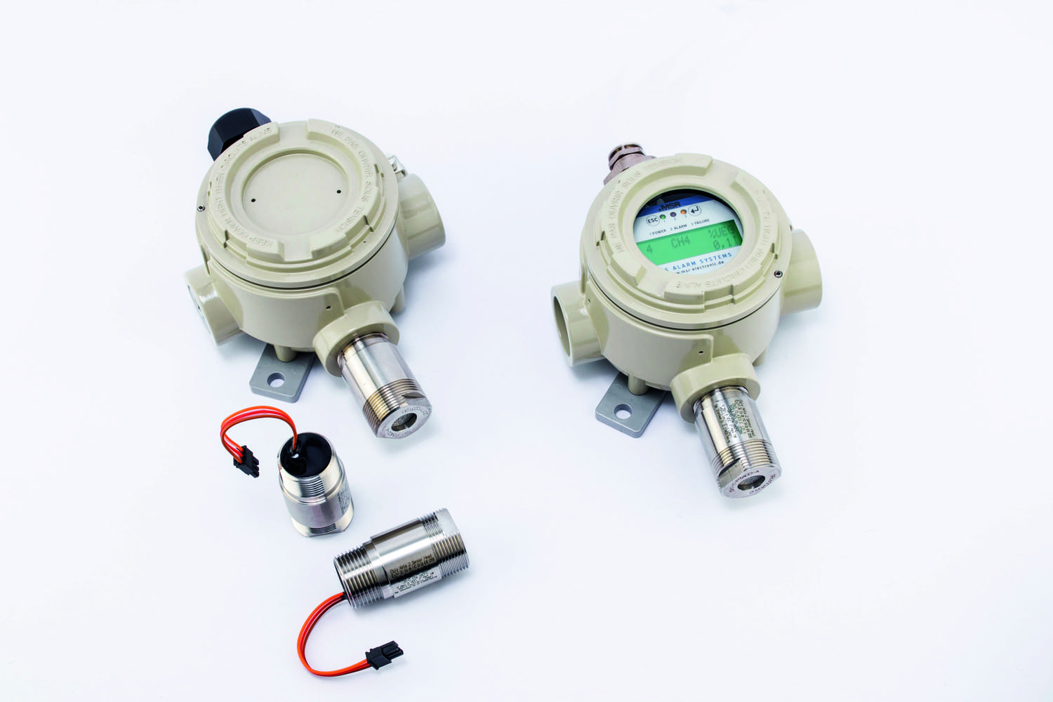 ATEX PolyXeta®2 with gas sensor SX1 from MSR-Electronic GmbH for stationary gas detection systems