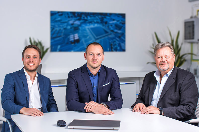 Benedikt Winkler, Harald Schmitt und Christian Fecke